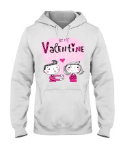 A Valentines Couple May Be Used As Valentine Card Hooded Sweatshirt thumbnail