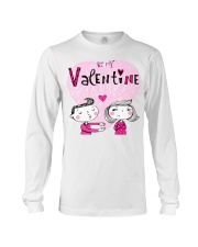 A Valentines Couple May Be Used As Valentine Card Long Sleeve Tee thumbnail