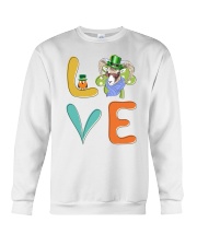Alpine Ibex Shamrock St Patrick Day Crewneck Sweatshirt thumbnail