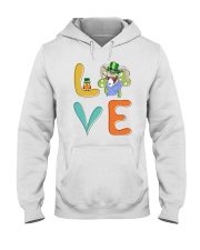 Alpine Ibex Shamrock St Patrick Day Hooded Sweatshirt thumbnail