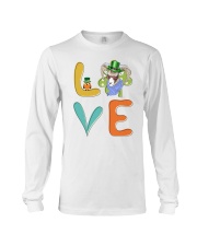 Alpine Ibex Shamrock St Patrick Day Long Sleeve Tee thumbnail