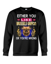 Either You Like BRUSSELS GRIFFON Crewneck Sweatshirt thumbnail