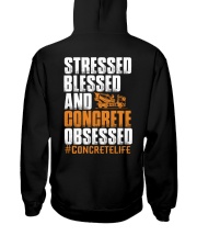 Stressed - Blessed - Concrete obsessed Hooded Sweatshirt thumbnail
