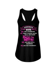 CONCRETE WIFE T SHIRT Ladies Flowy Tank thumbnail