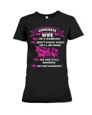 CONCRETE WIFE T SHIRT Premium Fit Ladies Tee thumbnail