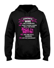 CONCRETE WIFE T SHIRT Hooded Sweatshirt thumbnail