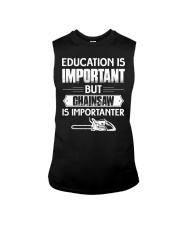 Chainsaw Is Importanter Sleeveless Tee thumbnail