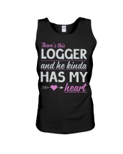Logger's Wife - He kindle has my heart Unisex Tank thumbnail