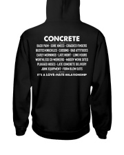 Concrete - it's a love-hate relationship Hooded Sweatshirt thumbnail