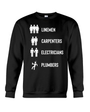 Lineman Funny Shirt Crewneck Sweatshirt thumbnail
