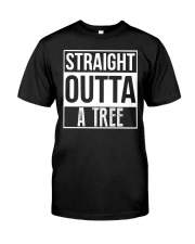 Straight Outta A Tree Classic T-Shirt tile