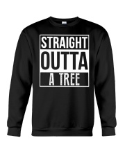 Straight Outta A Tree Crewneck Sweatshirt thumbnail