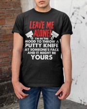 Drywaller - Leave Me Alone Classic T-Shirt apparel-classic-tshirt-lifestyle-31
