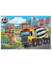 Concrete Mixer Jigsaw Puzzle 250 Piece Puzzle (horizontal) front