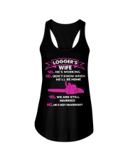 Logger's Wife - Yes We are still married Ladies Flowy Tank thumbnail