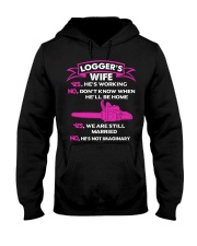 Logger's Wife - Yes We are still married Hooded Sweatshirt thumbnail