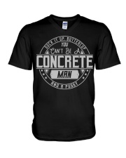 You Can Be A Concrete Man And A Pussy CRT1071 V-Neck T-Shirt thumbnail