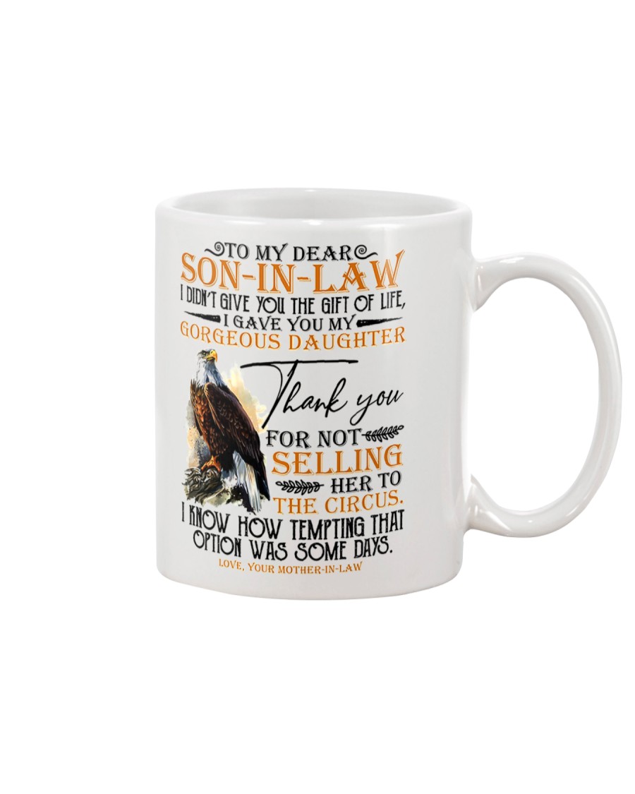 To My Dear Son in Law Mug
