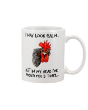 May Look Calm In My Head I've Pecked You 3 Times Mug front
