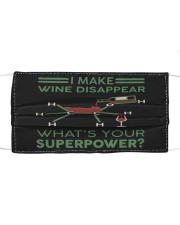 I make wine disappear Cloth face mask thumbnail