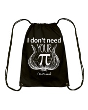 I dont need your opinion Drawstring Bag tile