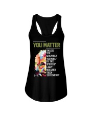 You Matter Ladies Flowy Tank tile