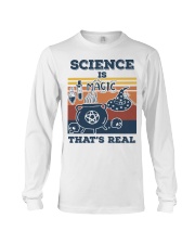 Science is Magic that's real Long Sleeve Tee front
