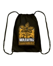 Be afraid of the Upside Down Drawstring Bag tile