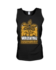 Be afraid of the Upside Down Unisex Tank tile