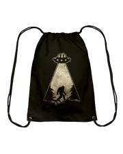 Bigfoot UFO Drawstring Bag tile