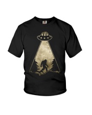 Bigfoot UFO Youth T-Shirt tile