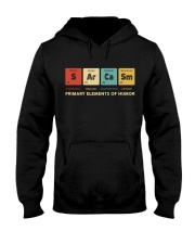 Sarcasm primary elements of humor Hooded Sweatshirt tile