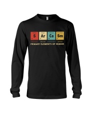 Sarcasm primary elements of humor Long Sleeve Tee tile
