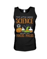 This witch needs science before any Hocus Focus Unisex Tank thumbnail