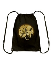 Halloween c3po-r2d2 Drawstring Bag tile