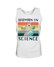 Woman in Science Unisex Tank thumbnail