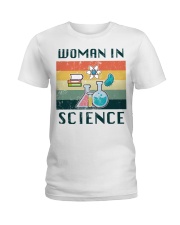 Woman in Science Ladies T-Shirt thumbnail