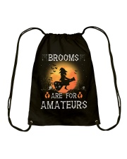 Brooms are for amateurs Drawstring Bag tile