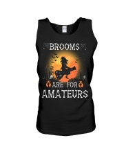 Brooms are for amateurs Unisex Tank tile
