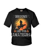 Brooms are for amateurs Youth T-Shirt tile