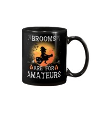 Brooms are for amateurs Mug tile