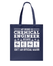 My degree is chemical engineer Tote Bag thumbnail