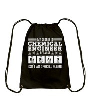 My degree is chemical engineer Drawstring Bag thumbnail
