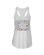 Science of icons set Ladies Flowy Tank thumbnail
