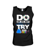 Do Or Do Not There Is No Try Unisex Tank thumbnail