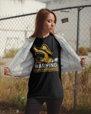 Shark warning Classic T-Shirt apparel-classic-tshirt-lifestyle-07