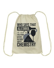 Who says that Alcohol Drawstring Bag thumbnail