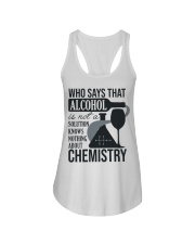 Who says that Alcohol Ladies Flowy Tank thumbnail