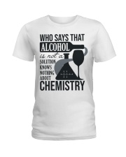 Who says that Alcohol Ladies T-Shirt thumbnail