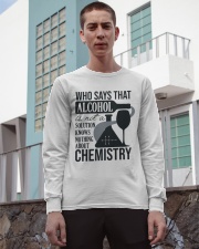 Who says that Alcohol Long Sleeve Tee apparel-long-sleeve-tee-lifestyle-03
